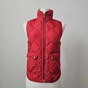 J Crew down puffer vest